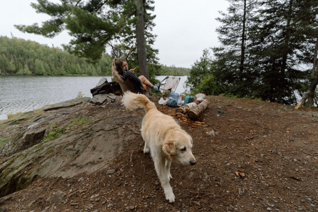 4Runner Overlanding Couple - Dog - Golden Retriever - Travel Vlog Blog - Minnesota - Boundary Waters - Canoe Trip